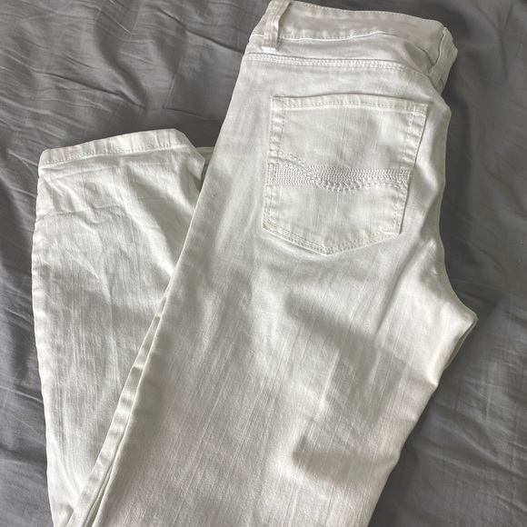 White House Black Market Denim - White House Black Market Slim Ankle White Jeans‼️